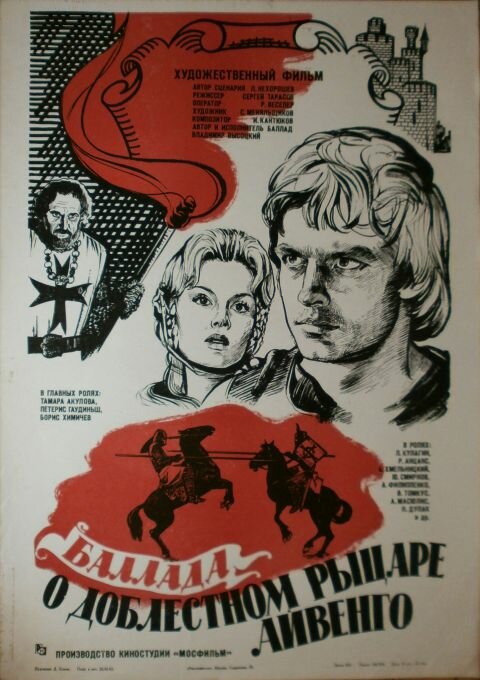 Баллада о доблестном рыцаре Айвенго (1982) постер